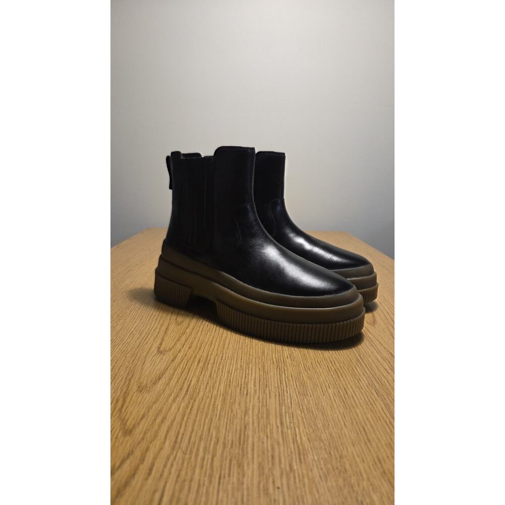 Sperry Women's Highland Chelsea Waterproof Rain Boots Black Sz 8